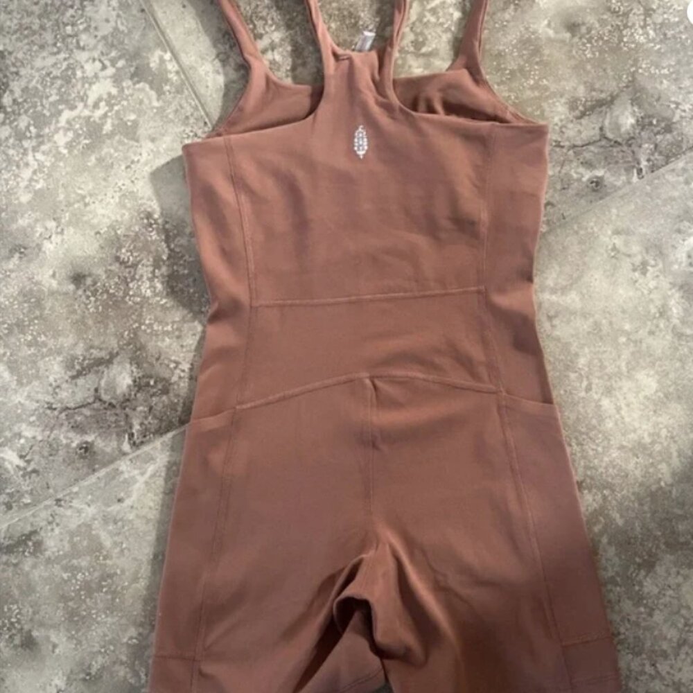 Free People Rust Jumpsuit - Picture 3 of 3